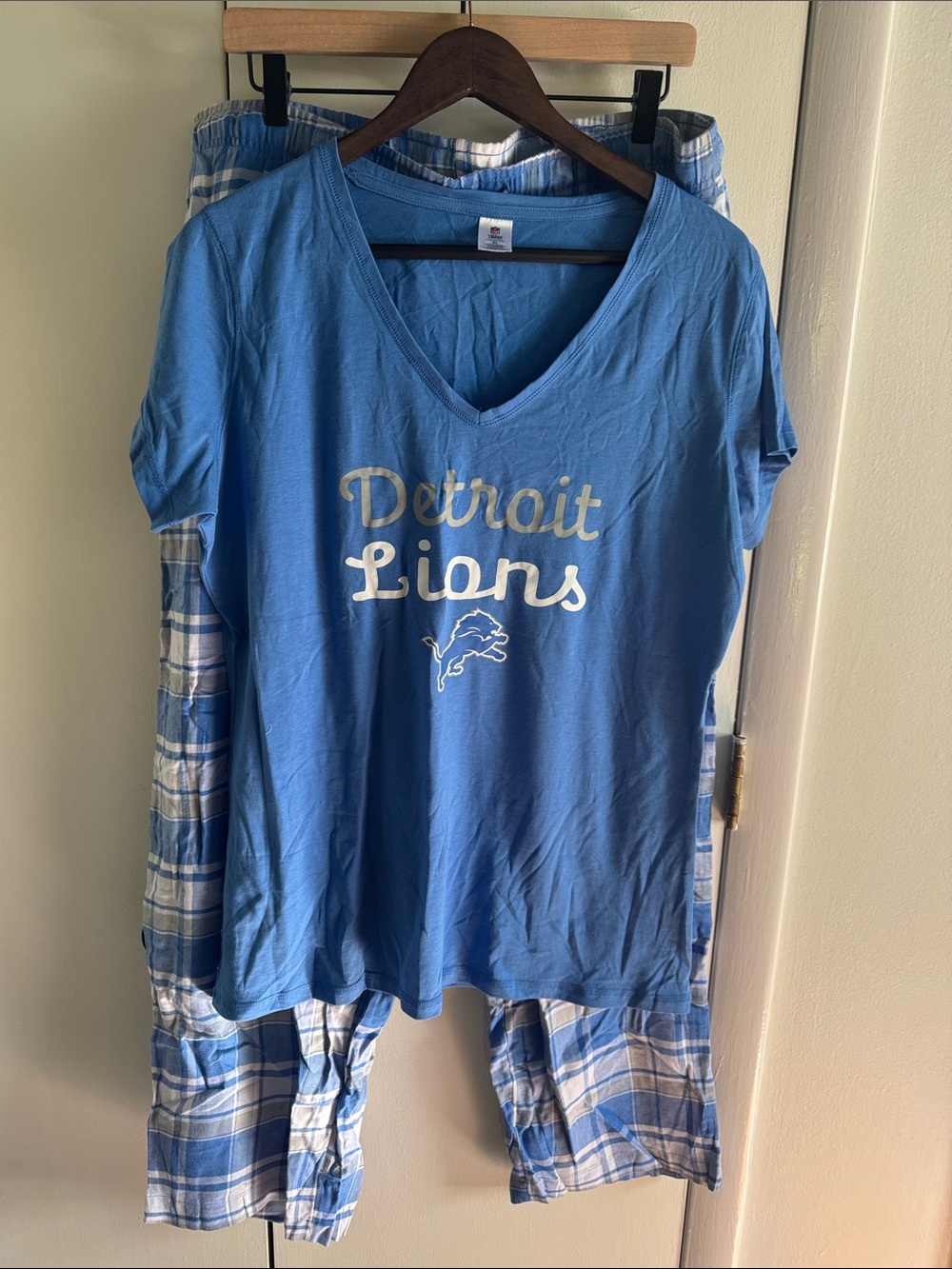 NWOT Detroit Lions Pajamas
